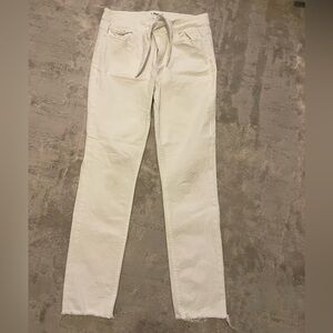 Paige Denim White Skinny Jeans